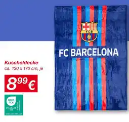 KiK Fc barcelona kuscheldecke Angebot