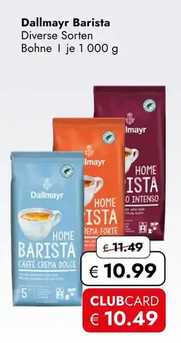 Travel Free Dallmayr barista Angebot