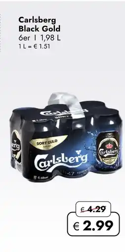 Travel Free Carlsberg black gold Angebot