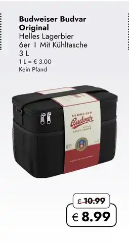 Travel Free Budweiser budvar original Angebot