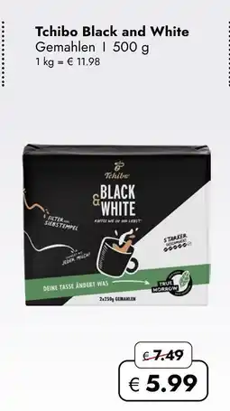 Travel Free Tchibo black and white Angebot