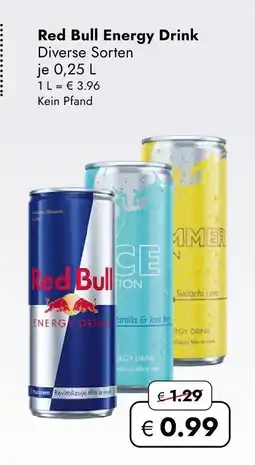 Travel Free Red bull energy drink Angebot