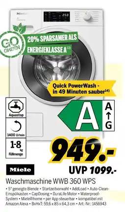 MEDIMAX Miele waschmaschine wwb 360 wps Angebot