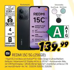 MEDIMAX Redmi smartphone redmi 15c 5g (256gb) Angebot