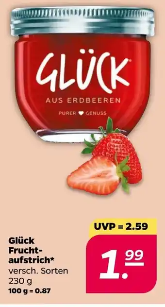 NETTO Glück Fruchtaufstrich 230g Angebot