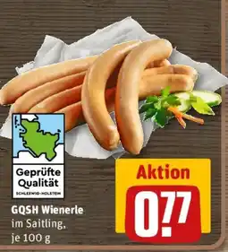 REWE GQSH Wienerle im Saitling Angebot