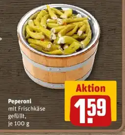 REWE Peperoni mit Frischkäse gefüllt Angebot