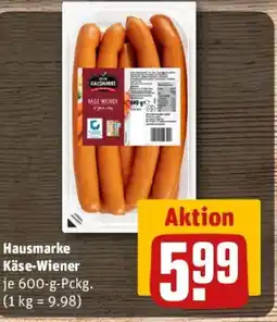 REWE Hausmarke Käse-Wiener Angebot