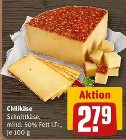 REWE Chilikäse Schnittkäse, Angebot