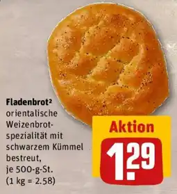 REWE Fladenbrot Angebot