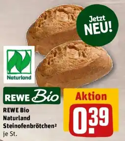 REWE REWE Bio Aktion Steinofenbrötchen Angebot