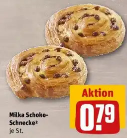 REWE Milka Schoko- Schnecke Angebot