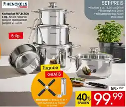 Zurbrüggen HENCKELS Kochtopfset REFLECTION 5-tlg. Angebot