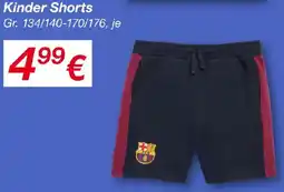 KiK Kinder Shorts Angebot