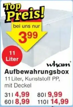Jawoll wham Aufbewahrungsbox Angebot