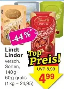 Jawoll Lindt Lindor Angebot