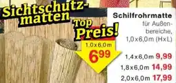 Jawoll Schilfrohrmatte Angebot