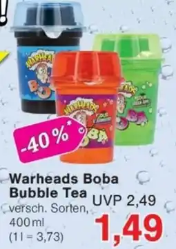 Jawoll Warheads Boba Bubble Tea Angebot