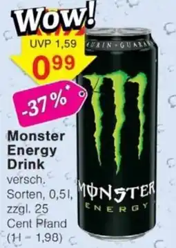 Jawoll Monster Energy Drink Angebot