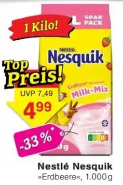 Jawoll Nestlé Nesquik Erdbeere Angebot
