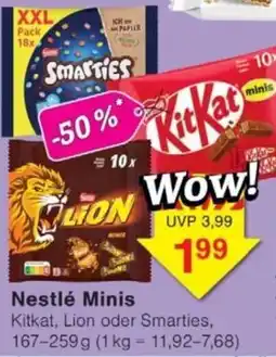 Jawoll Nestlé Minis Angebot