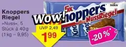 Jawoll Knoppers NussRiegel Angebot