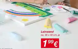 KiK Leinwand Angebot