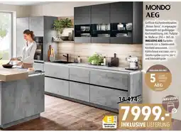 Franz Knuffmann MONDO AEG Grifflose Küchenkombination Angebot