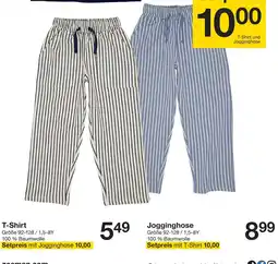 Zeeman T-Shirt und Jogginghose Angebot