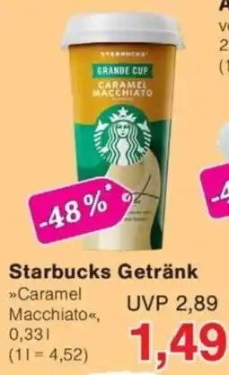 Jawoll Starbucks Getränk Caramel Macchiato Angebot