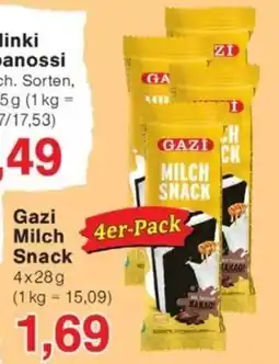Jawoll Gazi Milch Snack Angebot