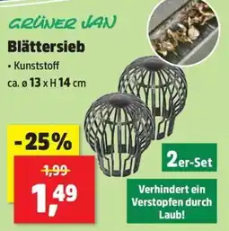 Thomas Philipps GRÜNER JAN Blättersieb Angebot