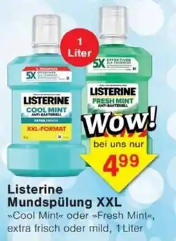 Jawoll Listerine Mundspülung XXL Angebot