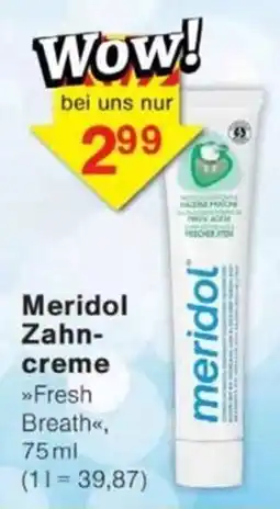 Jawoll Meridol Zahncreme »Fresh Breath« Angebot