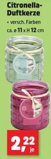 Thomas Philipps Citronella-Duftkerze Angebot