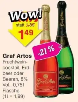 Jawoll Graf Artos Fruchtwein-cocktail Angebot