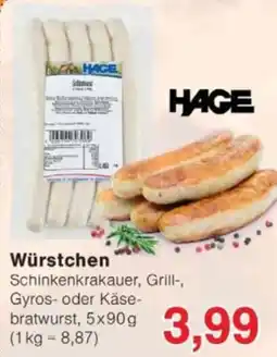 Jawoll HAGE Würstchen Angebot