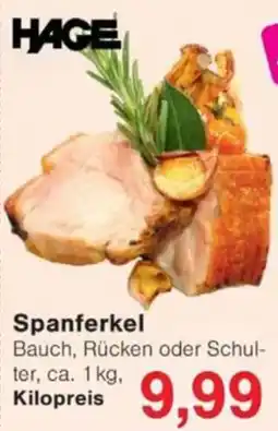 Jawoll HAGE Spanferkel Angebot