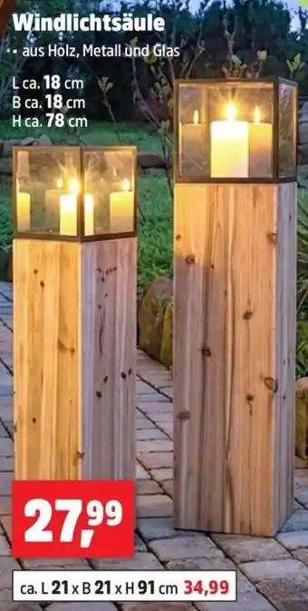 Thomas Philipps Windlichtsäule Angebot