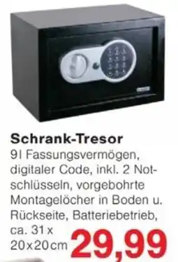 Jawoll Schrank-Tresor Angebot