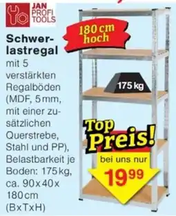Jawoll Schwerlastregal JAN PROFI TOOLS Angebot