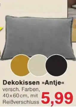Jawoll Dekokissen Antje Angebot