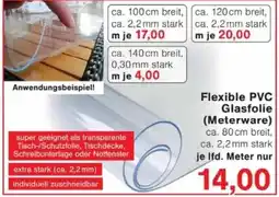 Jawoll Flexible PVC Glasfolie Angebot