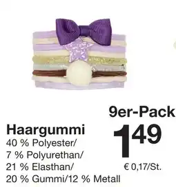 Zeeman Haargummi Angebot