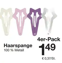 Zeeman Haarspange Angebot
