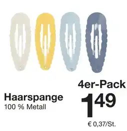 Zeeman Haarspange Angebot
