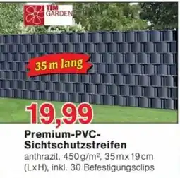 Jawoll TIM GARDEN Premium-PVC-Sichtschutzstreifen Angebot