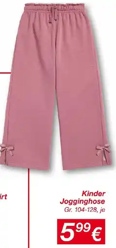 KiK Kinder Jogginghose Angebot