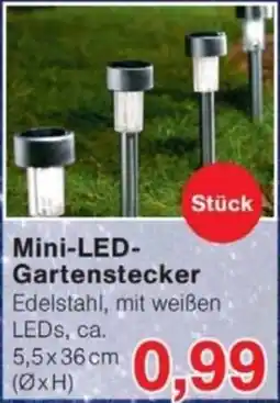 Jawoll Mini-LED-Gartenstecker Angebot