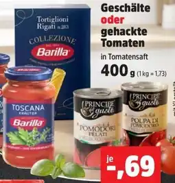 Thomas Philipps Geschälte oder gehackte Tomaten in Tomatensaft Angebot